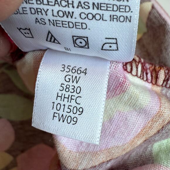 Hanna Andersson Floral Print Tunic Dress 120cm - Picture 8 of 10